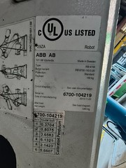 ABB IRB 6700-150/3.20 6-AXIS INDUSTRIAL ROBOT W/ ABB IRC5 CONTROLLER, FLEXPEN…