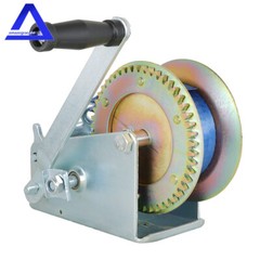 3500lbs Hand Winch Boat Trailer Winch Crank With 10m (32ft) Strap Winch