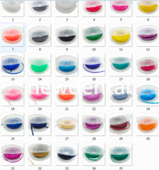 Dental Ortho Elastic Power Chain Rubber Bands Long/Short/Continuous 35 Colors