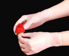 10-2000 pcs Vinyl Gloves,Clear,S,M,L
