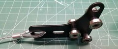 4 X trolley. Fits Unistrut 1-5/8. DIY trailer bed lift. USA made.