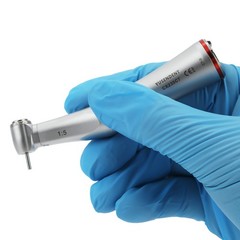 COXO CX235C7 Dental Fiber Optic LED Standard Head 1:5 Contra Angle Handpiece