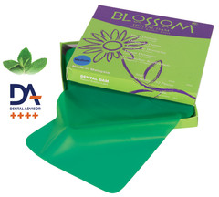 Green Dental Dam 6×6 Rubber – Clinical Isolation Latex Barrier Sheet (36 Pcs)