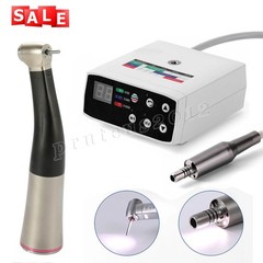 Fit NSK NL400 Dental Electric Motor +Mini 1:5 Handpiece Fiber Optic Contra Angle