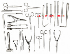 Rhinoplasty Instrument Set 25 Pc ENT Nose Surgery Kit Stainless Steel Tools