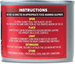 Royal Oak Canned Heat 12 Pack 6 Hour Chafing Fuel, Easy Open, Resealable,…