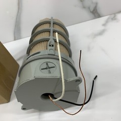 Econolight 150w Industrial Moisture Tight Light Ceiling Mount Incandescent Gray