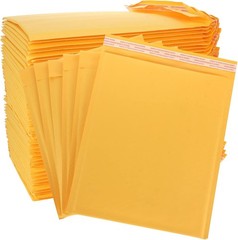 #2 8.5″x12″ Kraft Bubble Padded Envelopes Mailers Yellow Shipping Bags 8.5×11