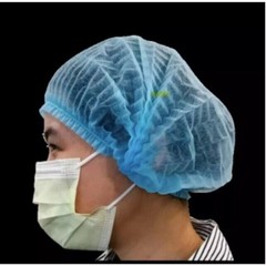 1000 Case – Medline Bouffant Hair Net Cap Non Woven Disposable Hairnet CRI1404A