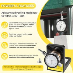 for Planers Dial Indicator 360 Degree Durable Powerful Magnetic Rotacator W1218A