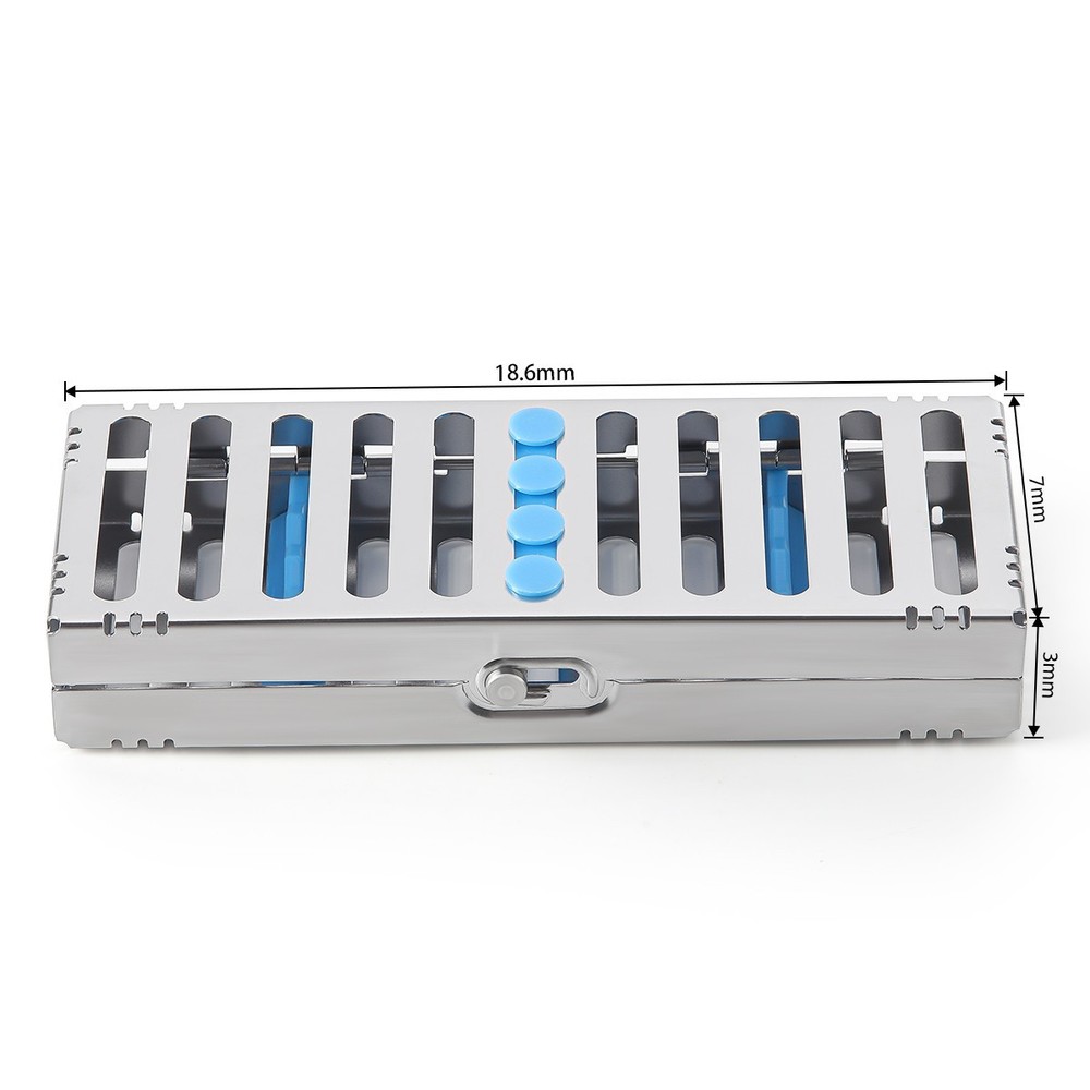 Dental Sterilization Cassette Rack Autoclavable Stainless Steel 135°C 5/10/20