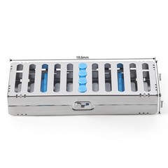 Dental Sterilization Cassette Rack Autoclavable Stainless Steel 135°C 5/10/20