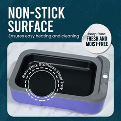 Hot Bento – Self Heated Lunch Box and Food Warmer – One Size, Multicolor