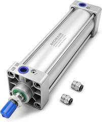 Pneumatic Air Cylinder SC 63 X 200, PT 3/8 Port, 2-1/2″ Bore, 7.87″ Stroke, Sing