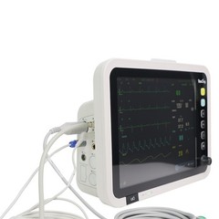 12-Inch Patient Vital Signs Monitor Multi-Parameter ECG/NIBP/TEMP/RESP/SPO2/PR