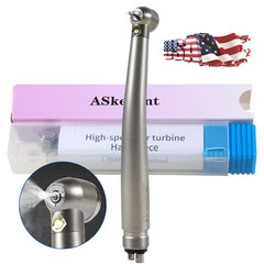 Dental Kit de pieza de mano turbina fibra óptico LED de alta y baja velocidad
