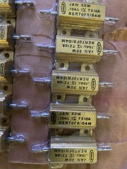 Dale RER70F RER70FR154M 0.154Ω 20W ±1% Wirewound Resistor Lug (5 Pieces)