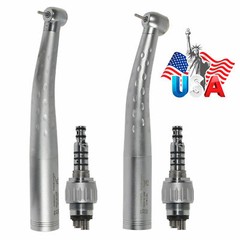 Dental High Speed Handpiece with 4 Holes Swivel Quick Coupler Coupling R/