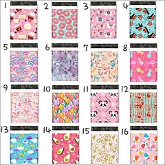 **30 Pack** 10×13″ You Choose OR Get A Mix Designer Poly Mailers! **FREE SHIP!**