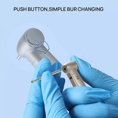 1:5 Dental Fiber Optic Push Button Contra Angle Handpiece Fit NSK S-MAX M95L