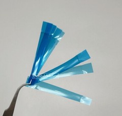 Dental Contoured Anterior Matrix Bands Teeth Restoration Blue Strip Matrice USA