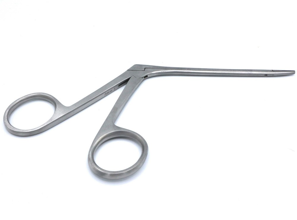 Ear ENT Forceps Hartman Alligators 3.5″ Surgical Serrated 1.3cm Jaws Instruments