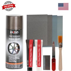 Alloy Wheel Scratches Remove Kit Rim Touch Up Repair Kit Color