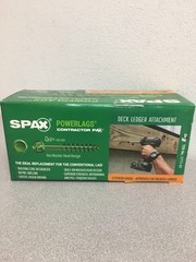 SPAX PowerLags 5/16″ X 5″ L T-40 Hex Washer Head Serrated Structural Screws 50ct