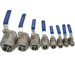 1/2“ 3/4” 1” 1-1/2” 2“ 2-1/2“ 3” 4“ Ball Valve NPT Full Port Stainless Steel 316