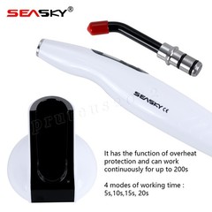 Dental LED Luz de Curado Lampara 1400mW fit LED-B SEASKY WOODPEX NEW