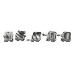 50 Kits Orthodontic Brackets Braces Metal MIM Mini Roth 022 Hooks 345 OC Dental