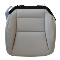 Gray Perforated Microfiber Leather Front Seat Covers Honda Accord Sedan 13-17