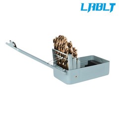 LABLT 25 Pcs 1-13MM Cobalt Jobber Twist Drill Bit Sets For Drilling Hard Metal