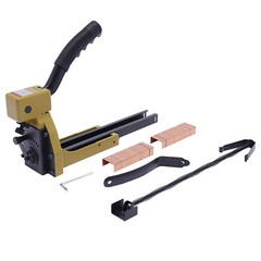 Carton Stapler w/100 Staples for Sealed Boxes, Cartons, Corrugated Cardboard