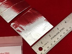 Alpha-Film Rad-Film 2.75X2.75″ for 2” ZnS(Ag) opaque window for Alpha Radiation