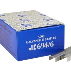 694/6 Josef Kihlberg Galvanized Chisel Point Staples For Paper Tacking STCR 5019
