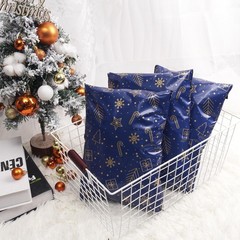 Jowlroel Christmas Poly Mailer 12×15.5″ 50-Pk, Waterproof & Tear-Resistant