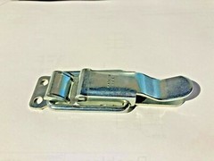 *NEW USA MADE* (20) ZINC DRAW LATCH W/ CATCH PLATE CLAMP HASP KEEPER