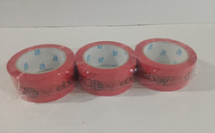 3 Rolls Packing TAPE Red Ebay LOGO Shipping 2″ 75 Yard 2.7mil Thick
