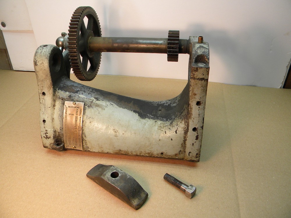 Vintage Rockford #13 Metal Lathe Headstock Body; 13 in swing; Machinist, Shop
