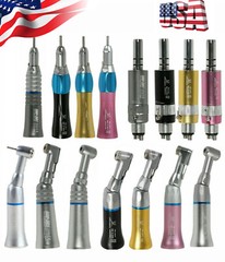 Dental slow low speed straight handpiece/ contra angle/ air motor 2/4H for NSK