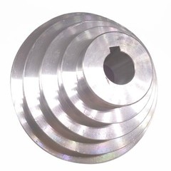 24mm Bore 5 Step A Type V-Belt Pagoda Pulley Belt Outter Dia 54-150mm