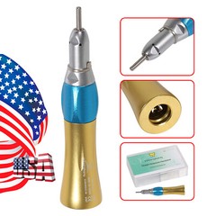 Dental Slow Low Speed Handpiece Contra Angle Straight Air Motor 4HOLE YBB-G TX