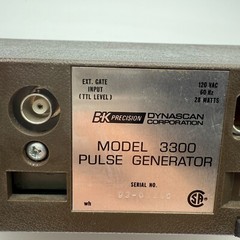 B&K PRECISION DYNASCAN CORP. PULSE GENERATOR MODEL 3300