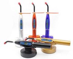 5W Dental Wireless LED Resin Curing Light with Whitening Tip 1500mW/cm2 US STOCK