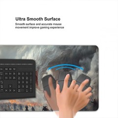 ZMHPGX Dragon Extended Large Gaming Mouse Pad 31.5L x 31.5W inches,