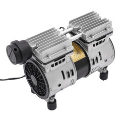370W 110V Oilless Vacuum Pump Industrial Oil-Free Piston Vacuum Pump with Filter