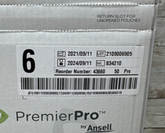 Ansell Premier Pro Polyisoprene Ortho Surgical Gloves *1 CASE* Size 6 *See Date*