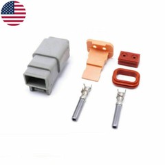 2 Pin Deutsch DT04-2P DT06-2S waterproof electrical connector