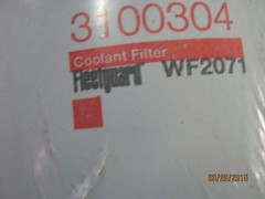 Farmall 786, 886, 966, 986 1066, 1466, 1486 & others Water Filter & Conditioner